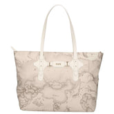 ALVIERO MARTINI - Shopper Geo Soft Raphia, Neutro